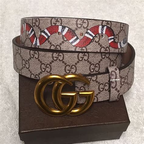 purple gucci belt|gucci snakeskin belt.